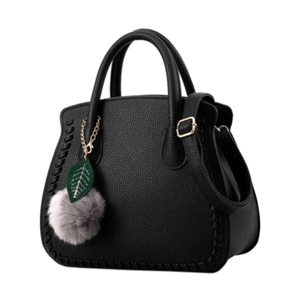 Elegant Pu Leather Handbag Shoulder Bag Durable Ladies Bag Purse Tote